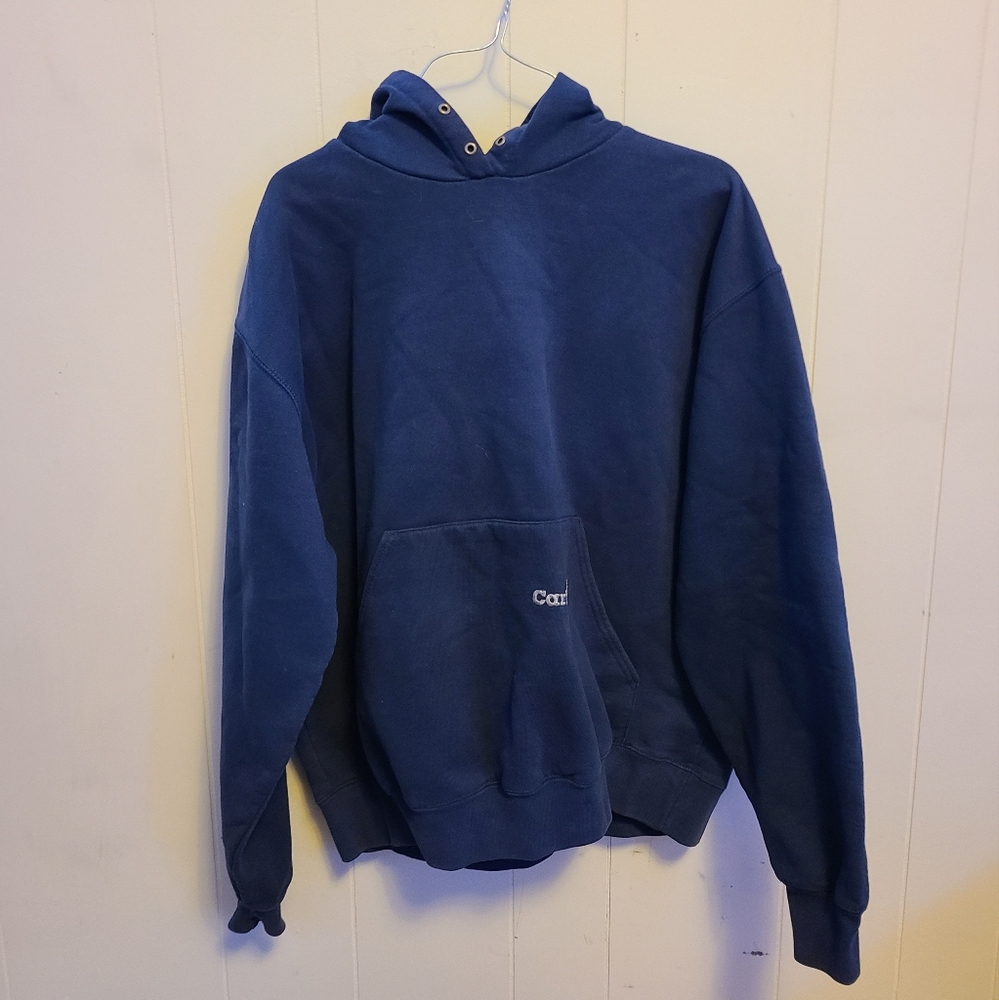 carhartt heavy duty sweatshirt womans large
